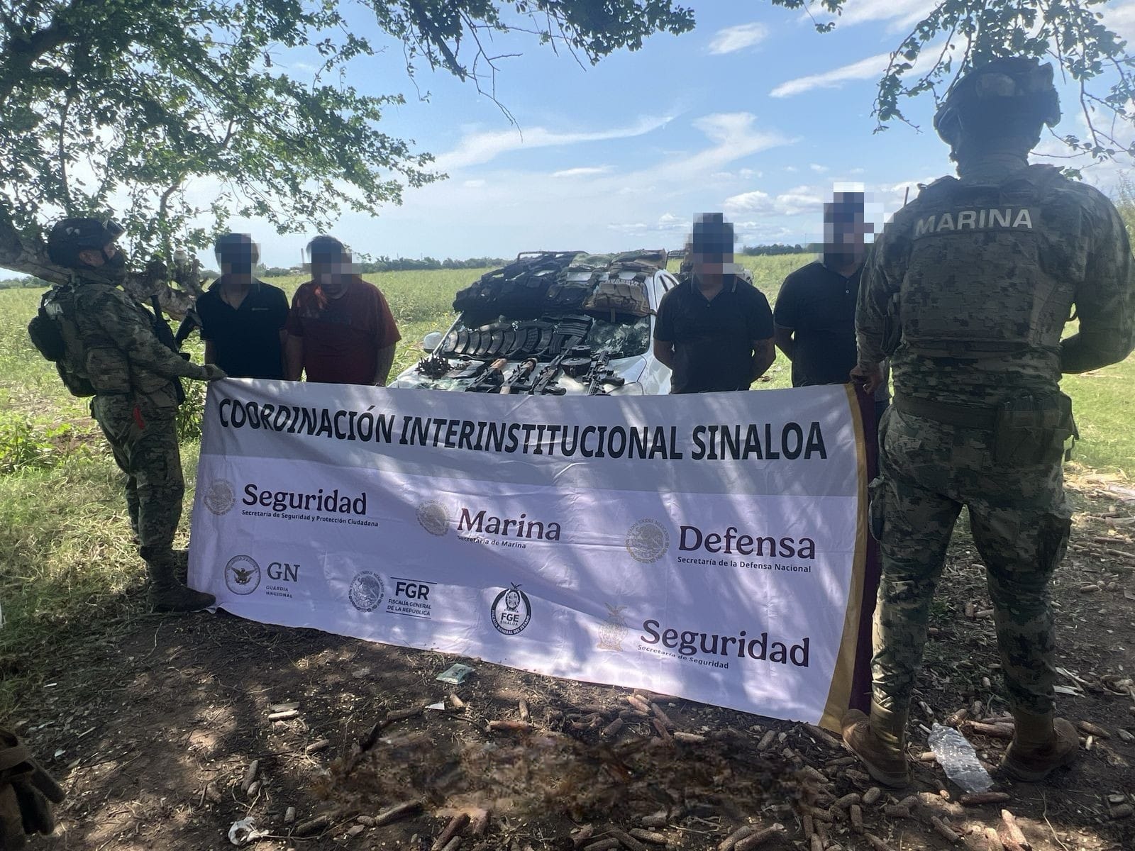 Detenidos en Navolato