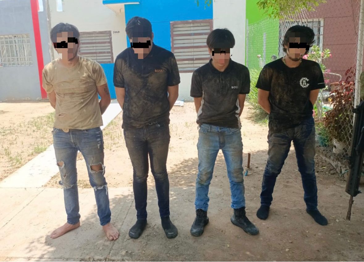 Detenidos en operativo del Ejército en Alturas del Sur, Culiacán