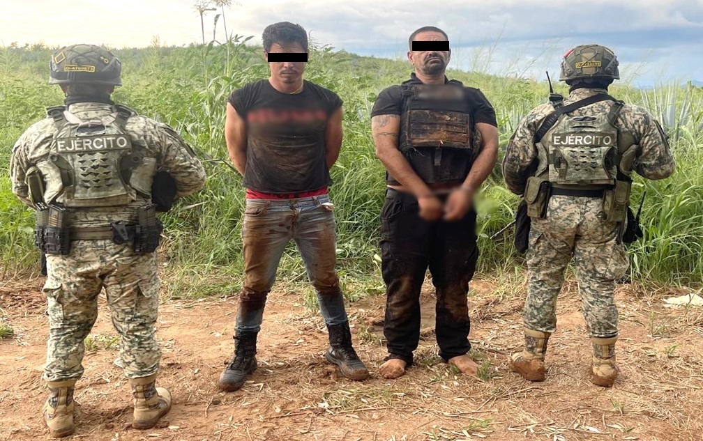 Detenidos en Rosario, Sinaloa