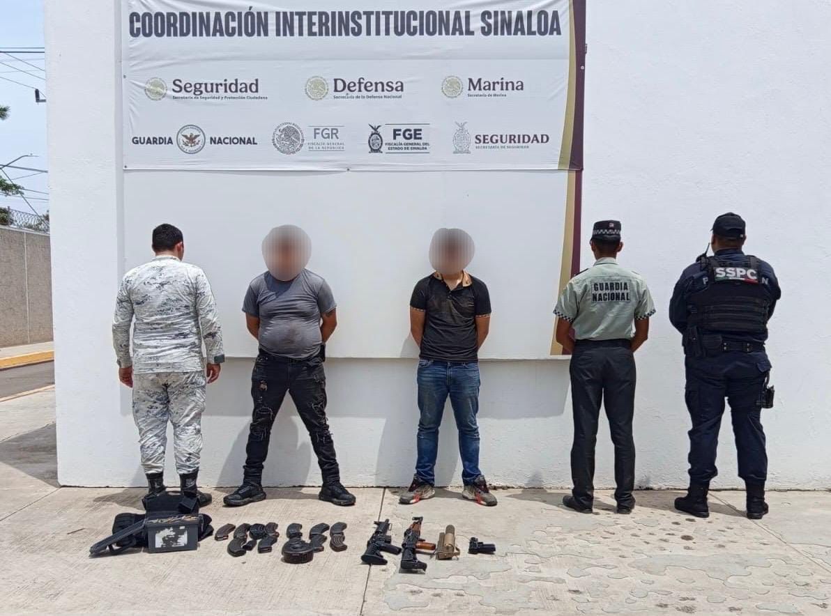 Asegurado en domicilio de sector Aeropuerto en Culiacán