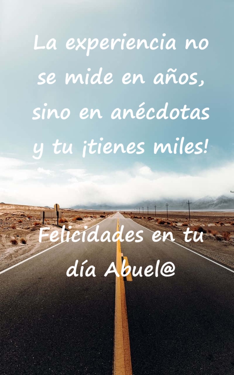 Mensaje del Día del Abuelo