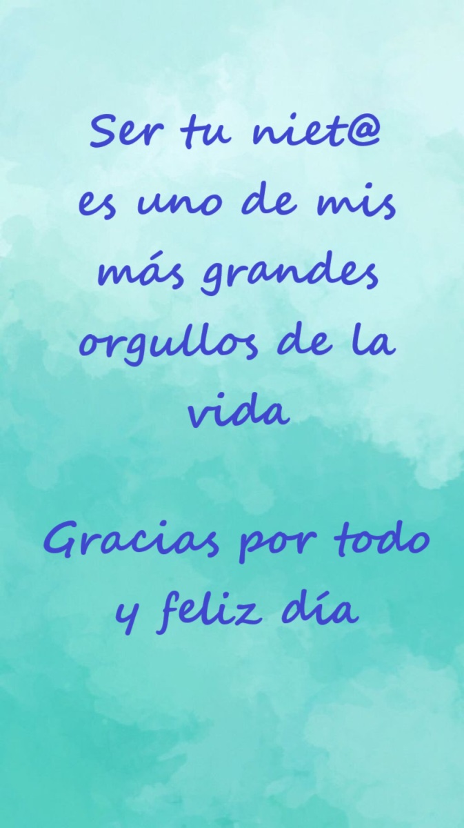Mensaje del Día del Abuelo