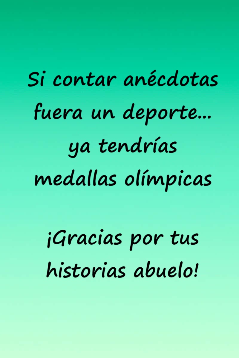 Mensaje del Día del Abuelo