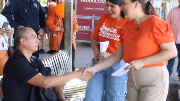 La presidenta del DIF Navolato, Dra. Mariela Berumen Bernal, impulsa conciencia ciudadana en el Día Naranja