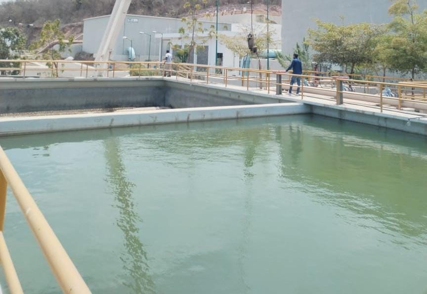 disminuye turbiedad del agua