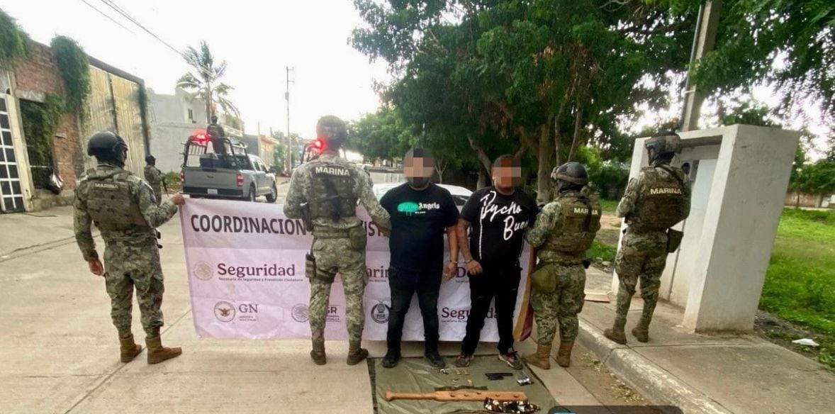 dos detenidos en operativos de mazatlan