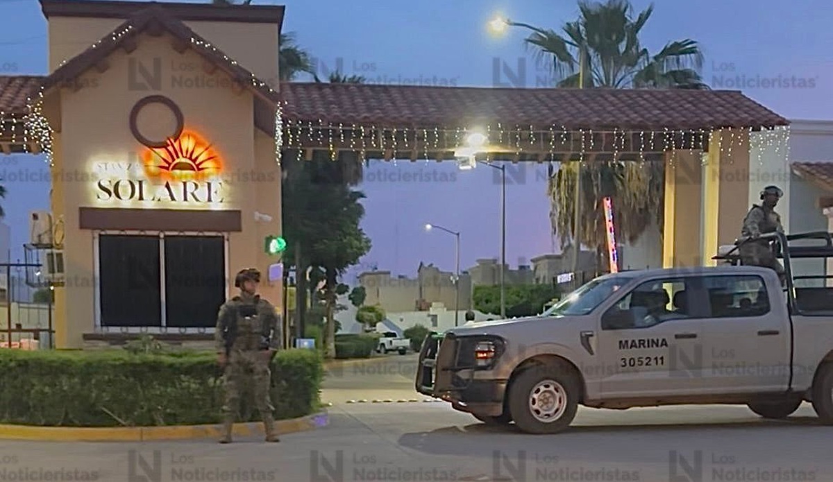 Operativo de la Marina en privada de Culiacán deja dos detenidos
