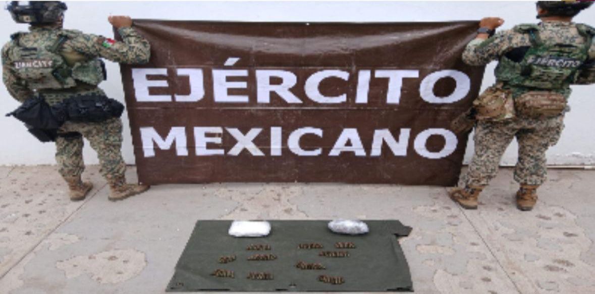 Municiones y droga asegurada en Culiacán