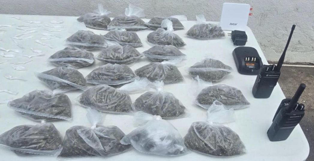Asegurado en penal de Aguaruto