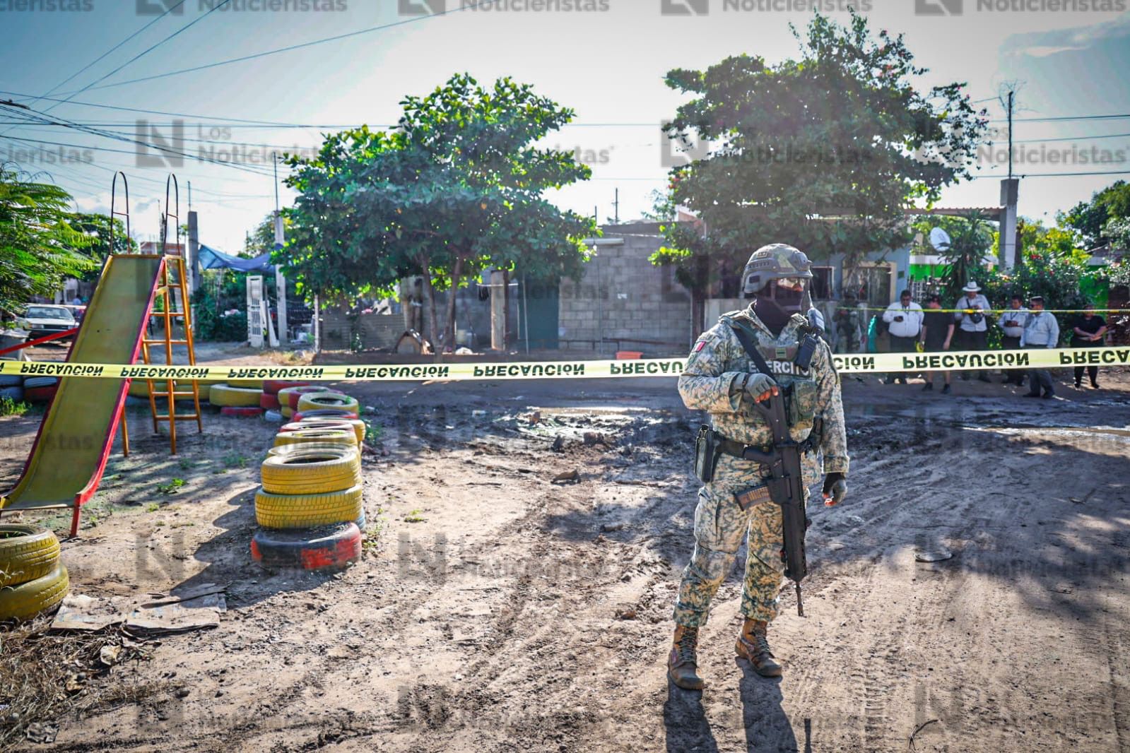 Ejecutado colonia 8 de Febrero en Culiacán