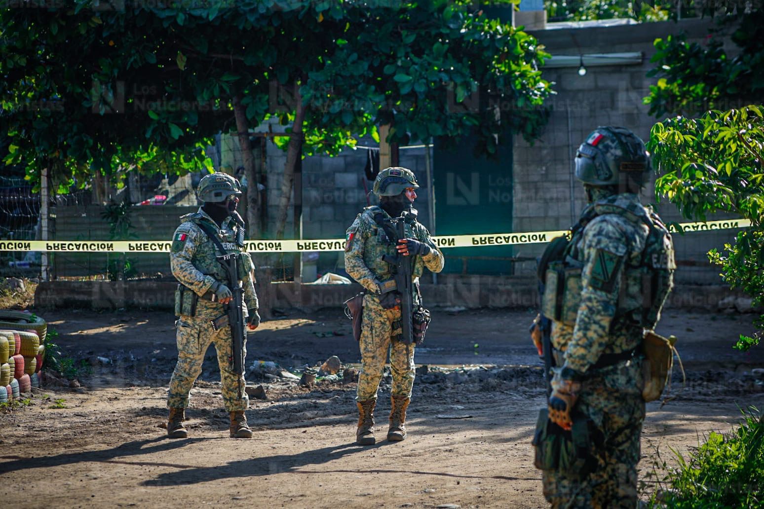 Ejecutado colonia 8 de Febrero en Culiacán