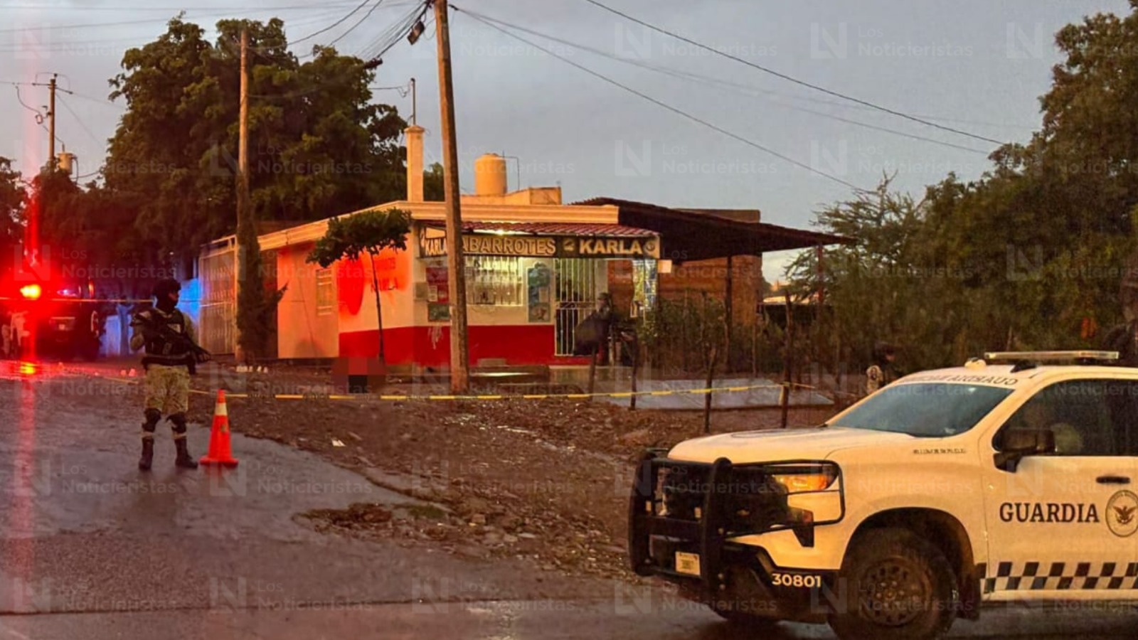 Hombre ejecutado en la colonia Huizaches, Culiacán