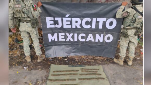 Militares aseguran más de 400 municiones en la López Mateos, en Culiacán