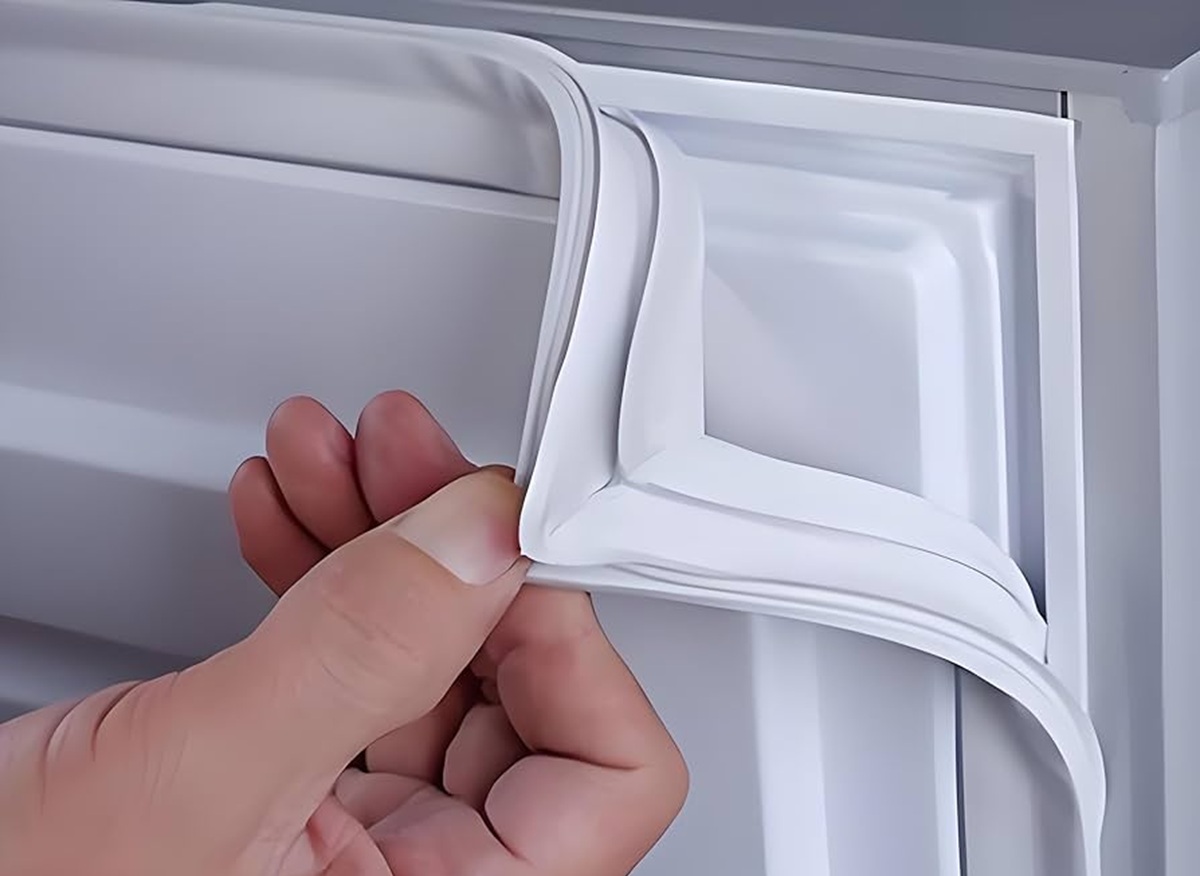 Empaque de la puerta de un refrigerador