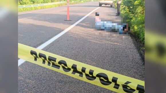 ‘Encobijado’ localizan el cuerpo de una persona en la zona rural del norte de Culiacán