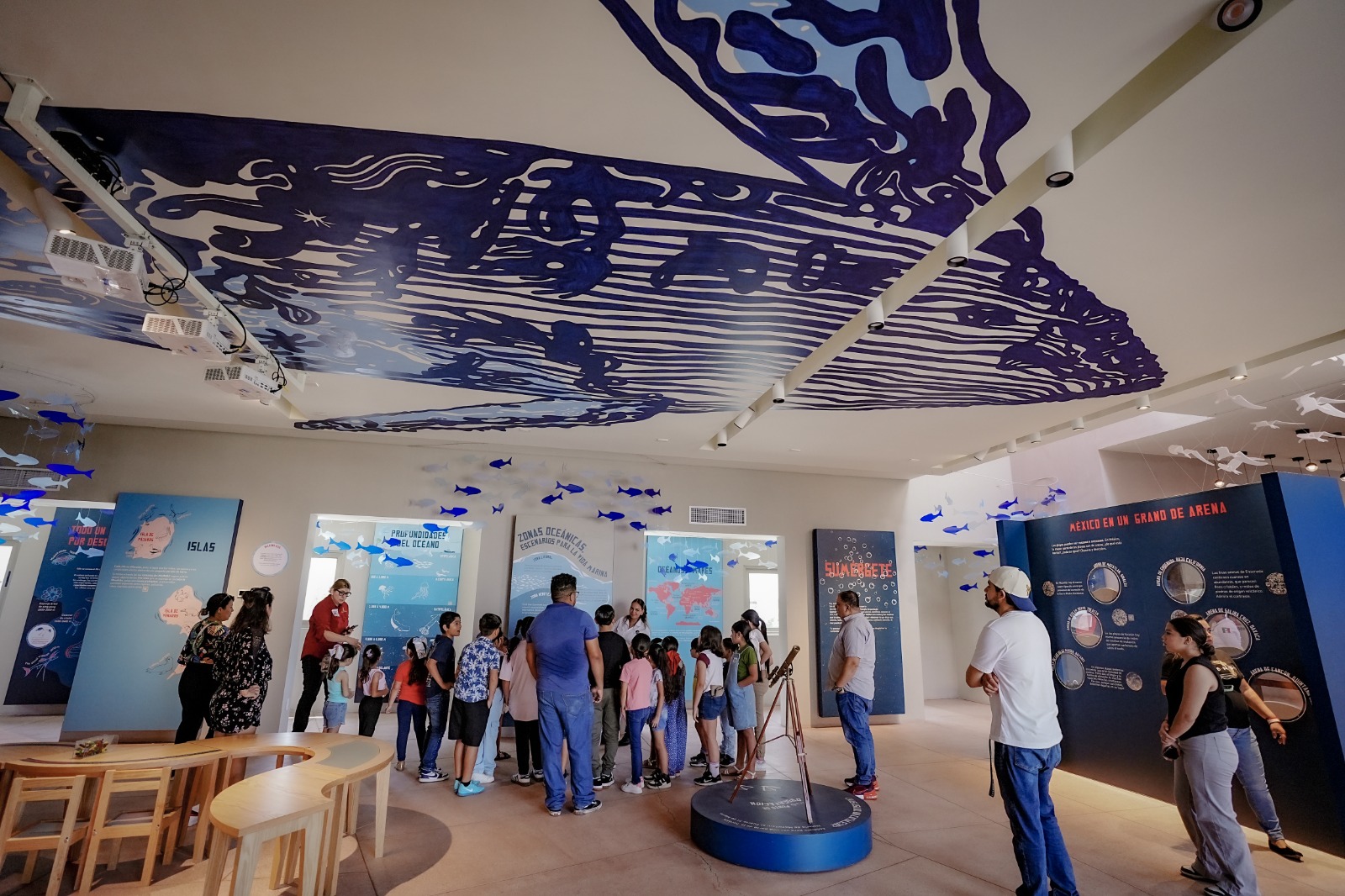 Escuela de Valores en Casa del Marino, en Mazatlán