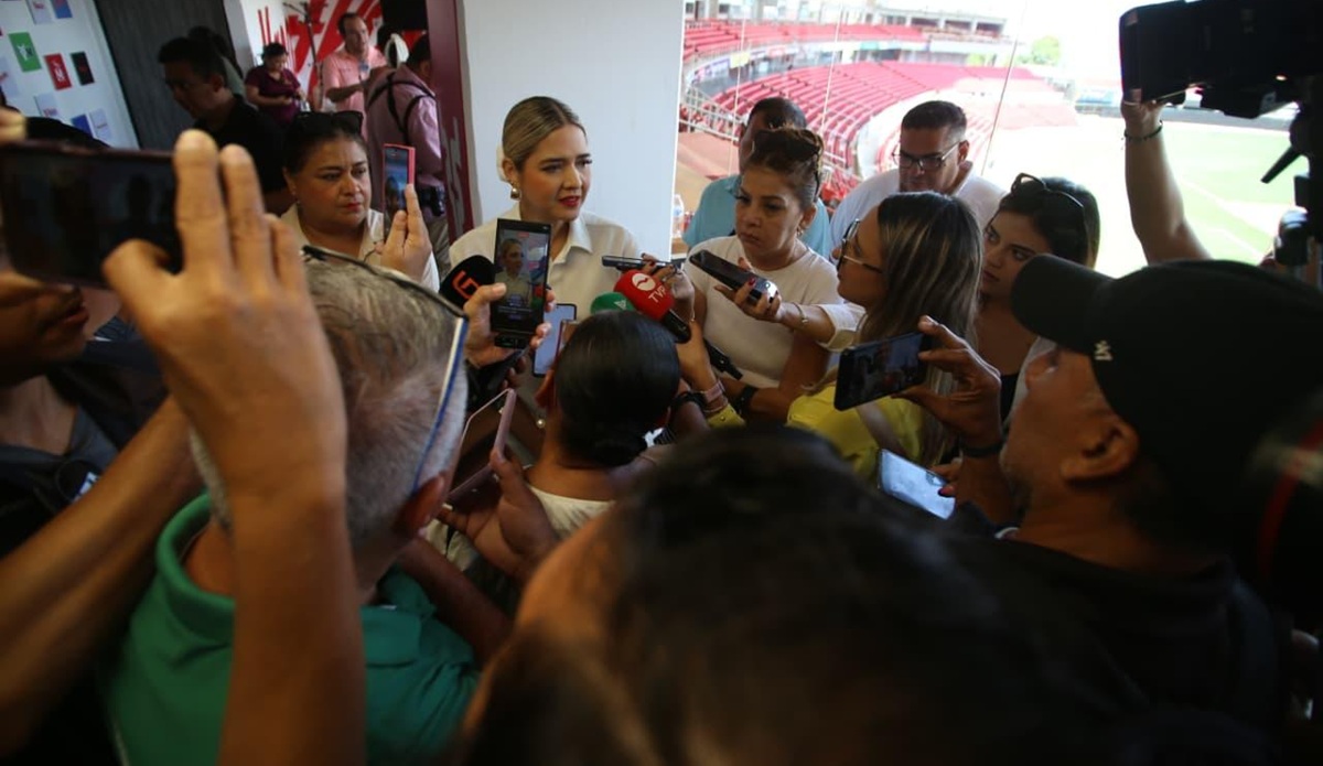 Estrella Palacios, alcaldesa de Mazatlán en entrevista