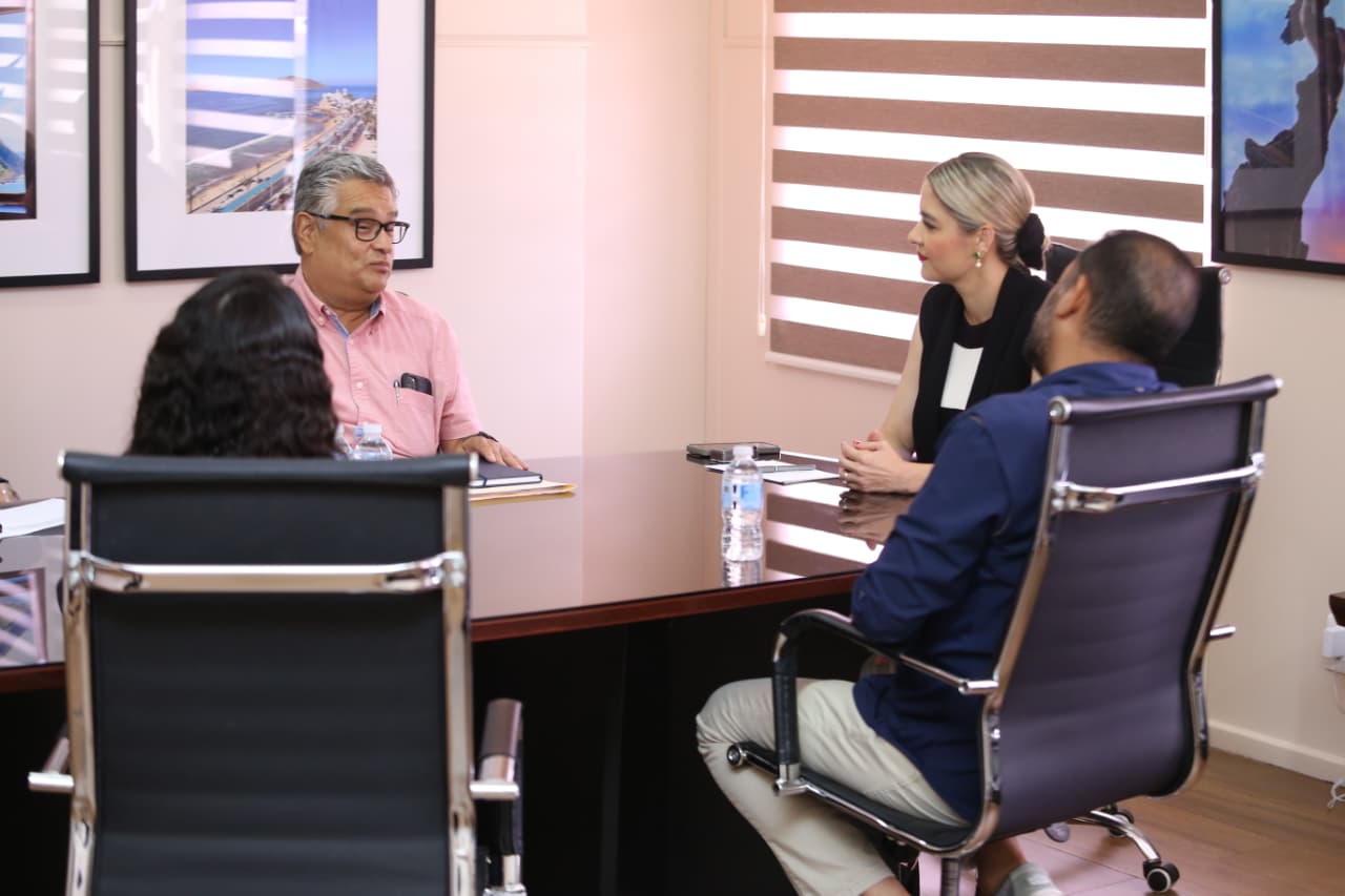 Estrella Palacios con Renato Ocampo