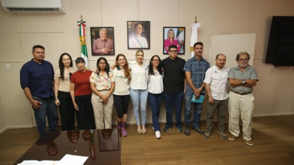 Recibe Estrella Palacios a colectivos ambientalistas y académicos de Mazatlán