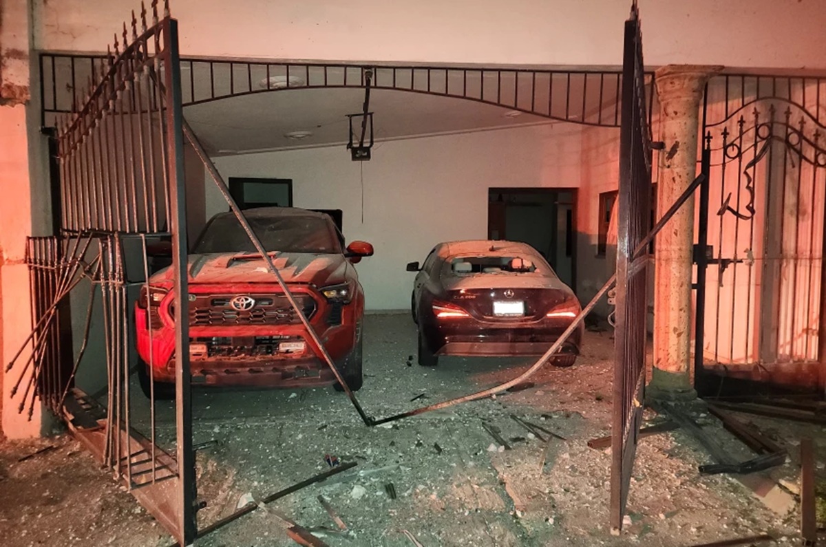 Daños por explosión en Aguascalientes