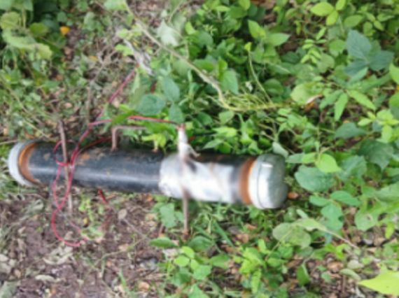 explosivos y municiones fueron hallados en el campamento