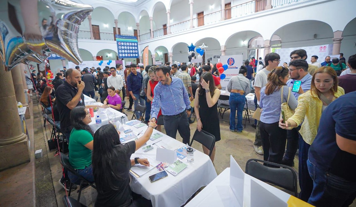Feria Nacional de Empleo para las Juventudes, en Culiacán