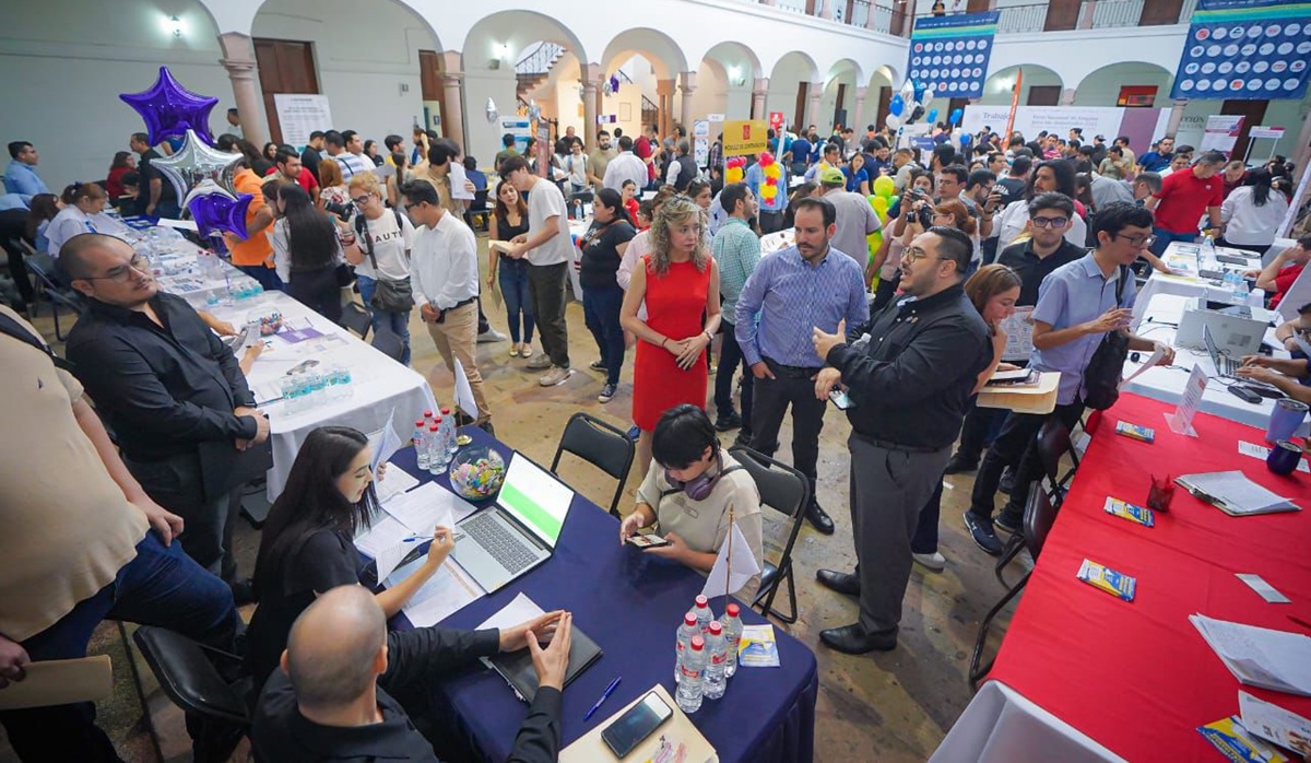 Feria Nacional de Empleo para las Juventudes, en Culiacán