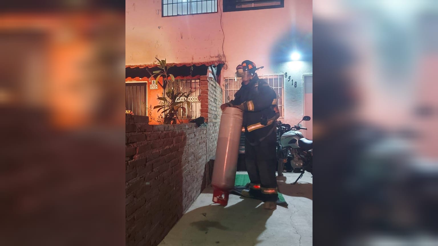 fuga de gas en santa teresa mazatlan
