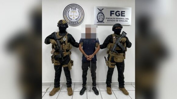 Detienen a Gerardo “N” presunto responsable de homicidio en Culiacán