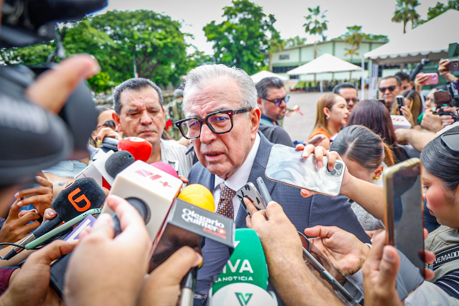 gobernador rocha moya en cambio de autoridad del ejercito
