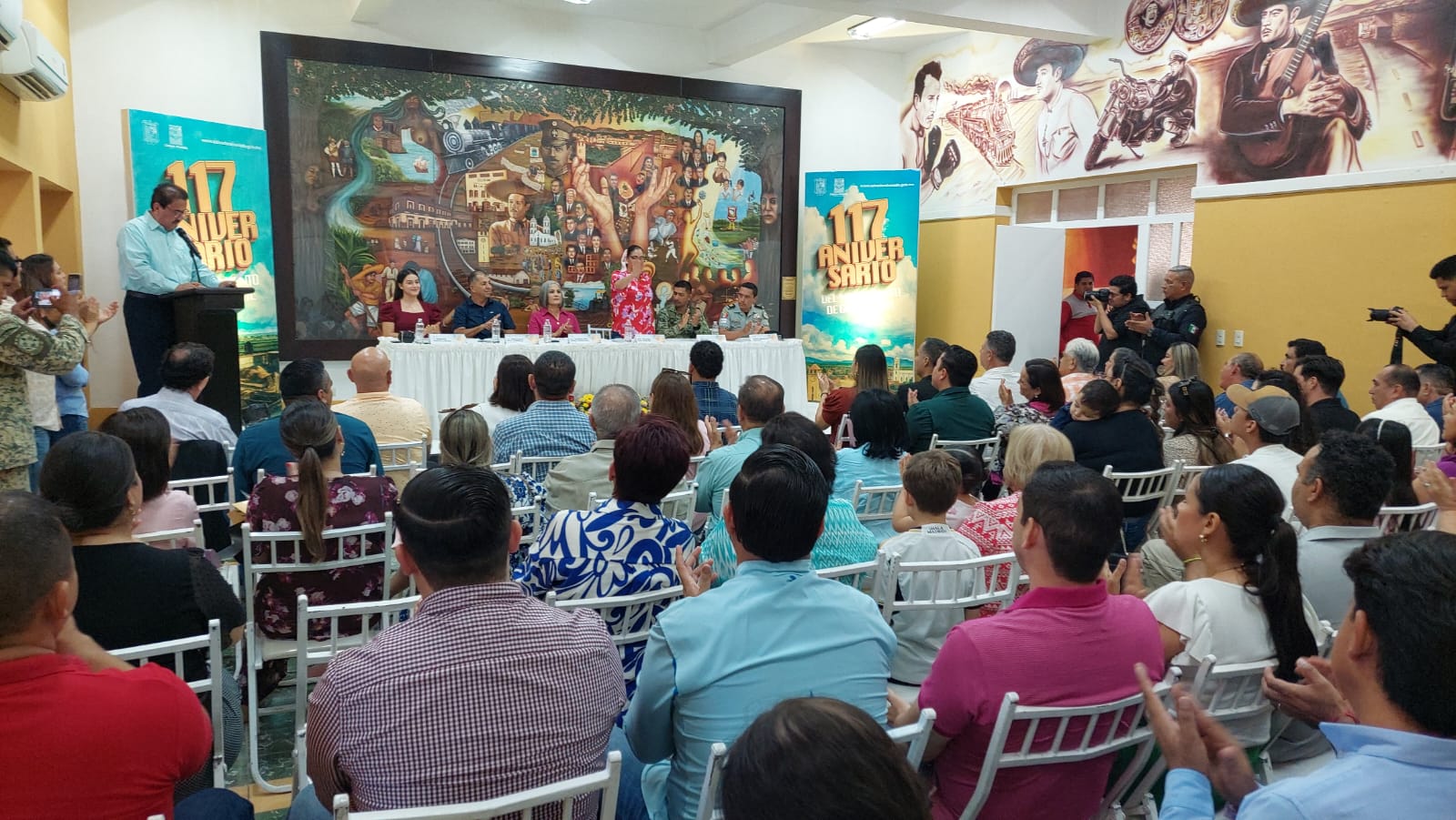 Guamúchil conmemora 117 años de fundación