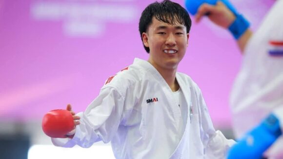 El mazatleco Hayato Yoshi gana bronce en karate de Panamericanos Junior 2025
