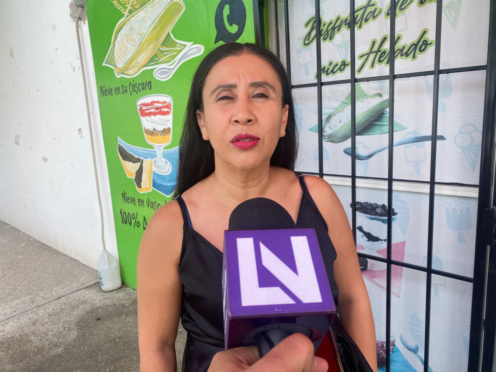 Alejandra Sánchez, propietaria Helados Made en Culiacán