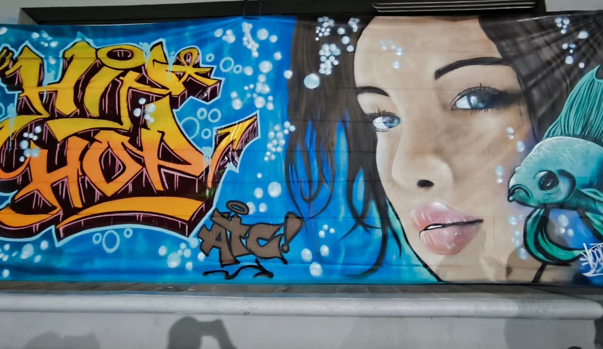 Mural de hip hop