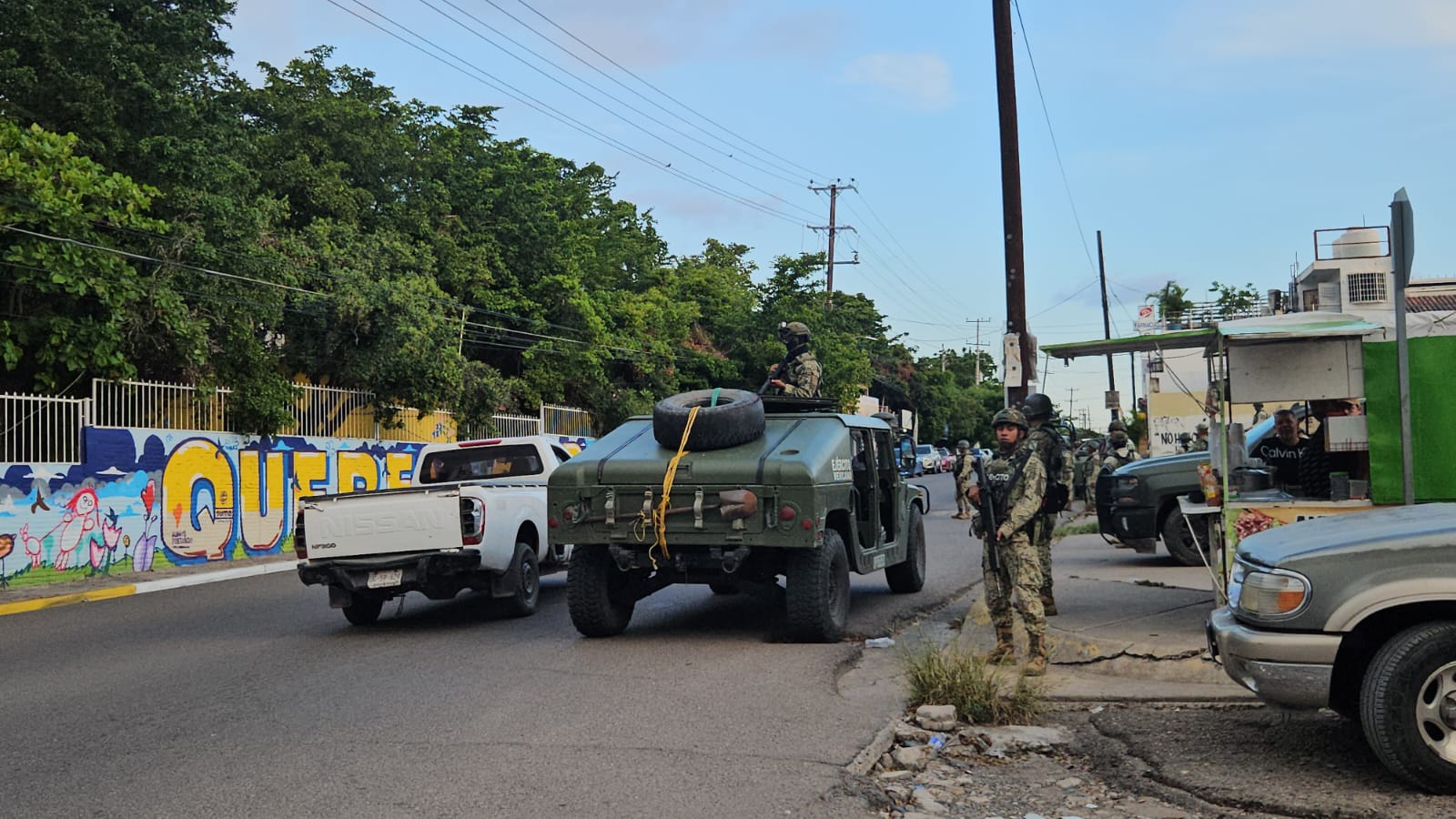 Hombre baleado en la Lázaro Cárdenas, Culiacán