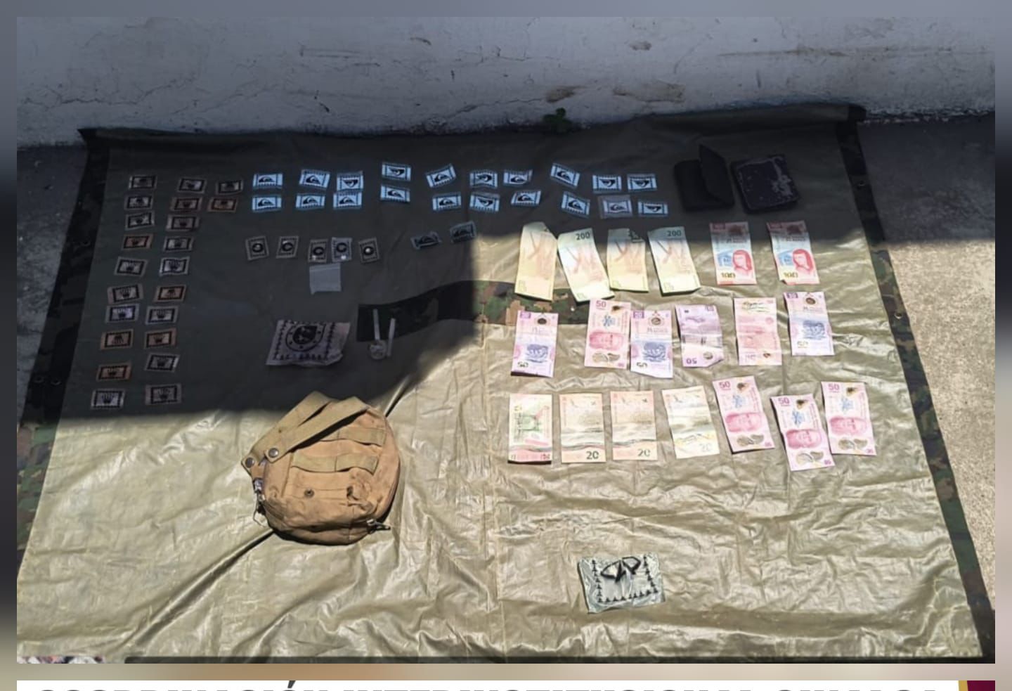 droga incautada a hombre detenido en mazatlan