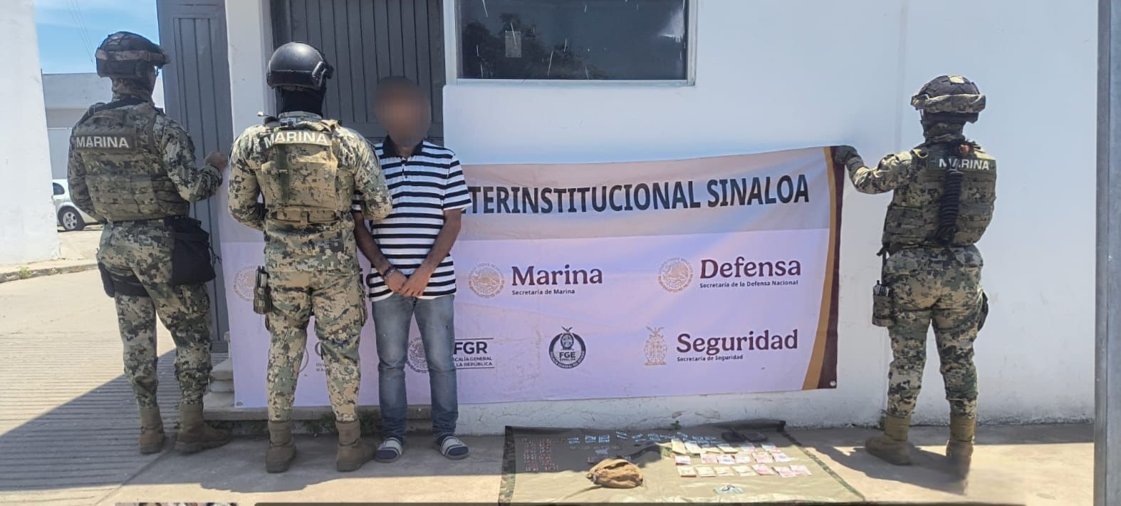 hombre detenido con droga
