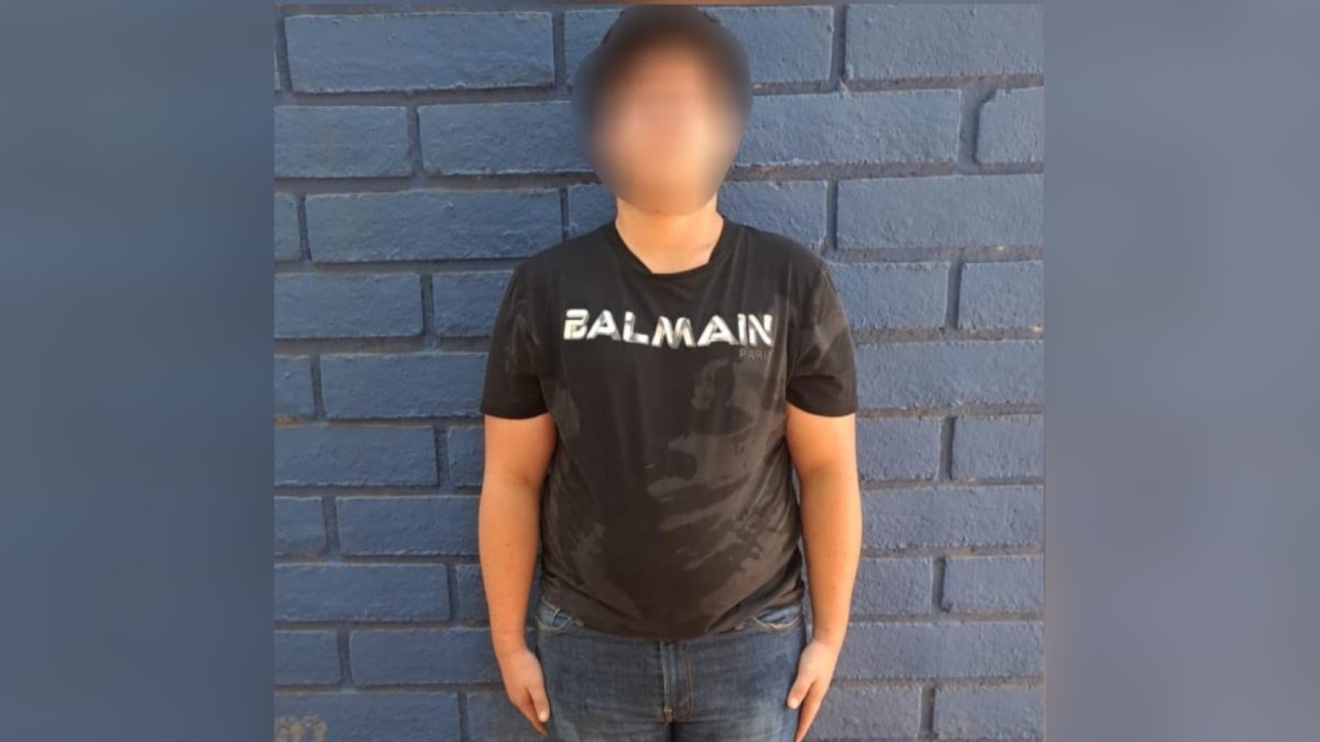 Hombre detenido en Culiacán