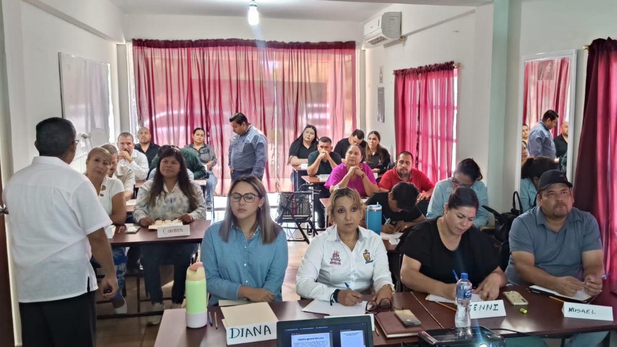 Icatsin realiza curso de atención al ciudadano para síndicos de Sinaloa municipio