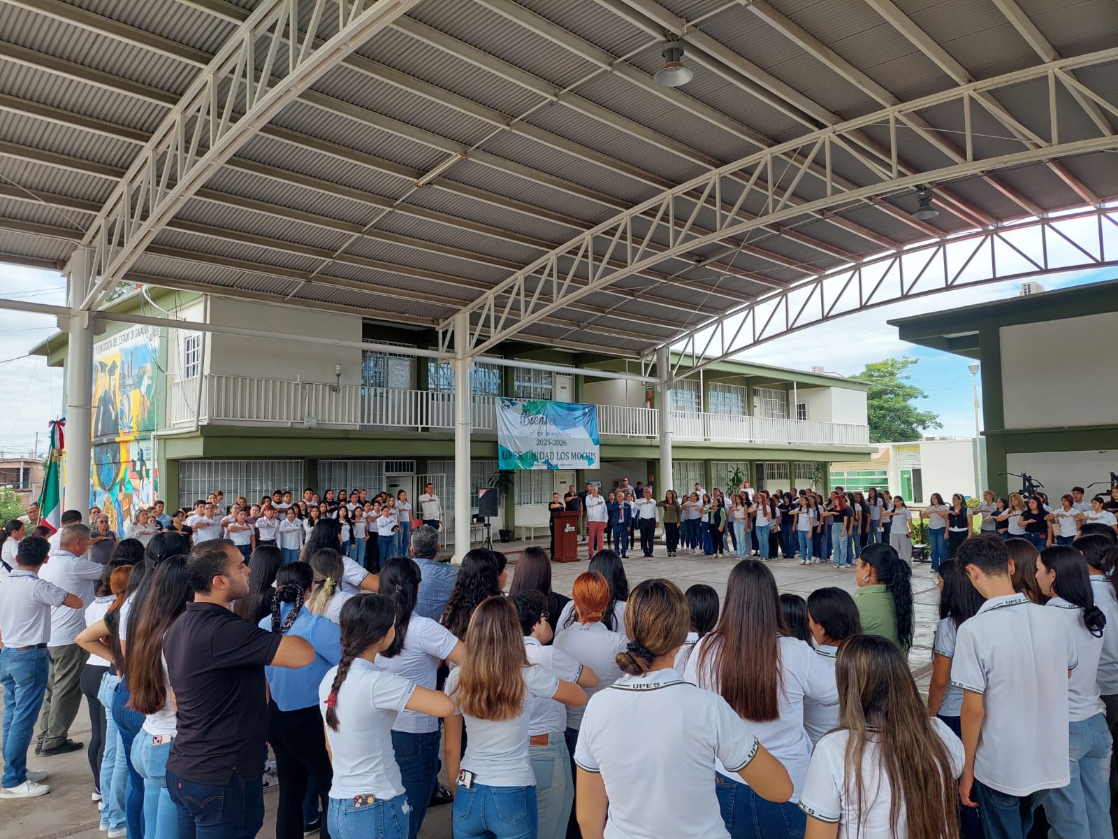 Inauguración de ciclo escolar en UPES Los Mochis