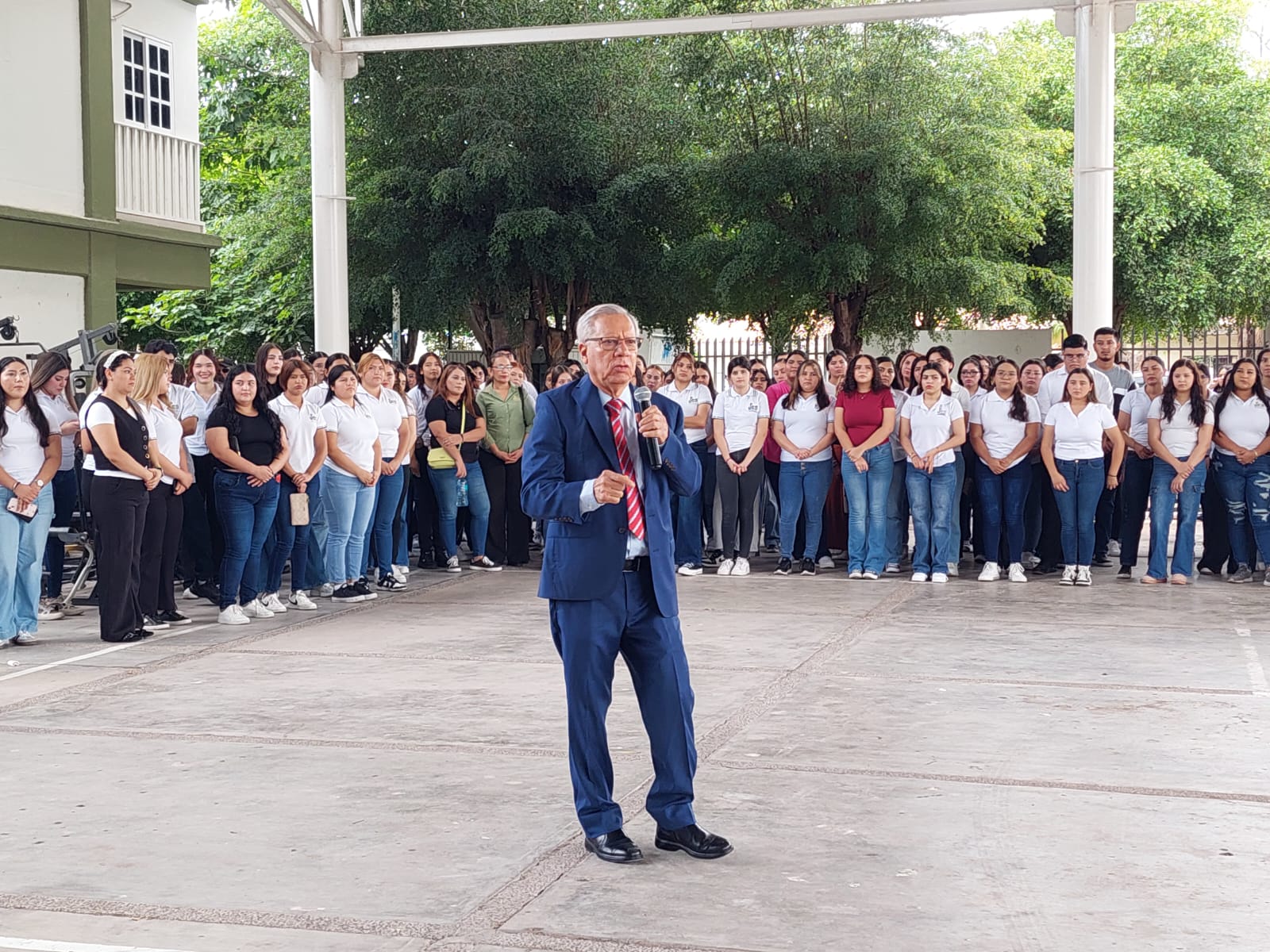 Inauguración de ciclo escolar en UPES Los Mochis