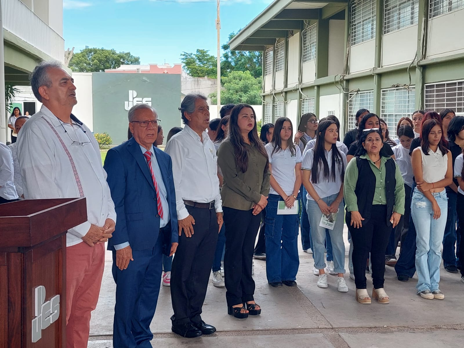 Inauguración de ciclo escolar en UPES Los Mochis