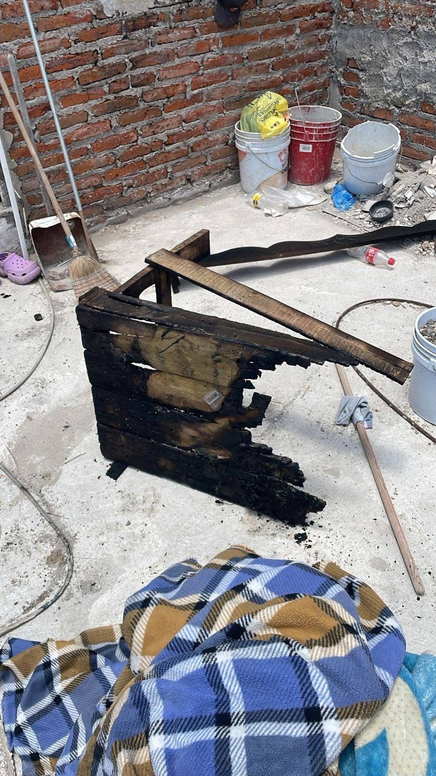 Incendio en casa de Mazatlán