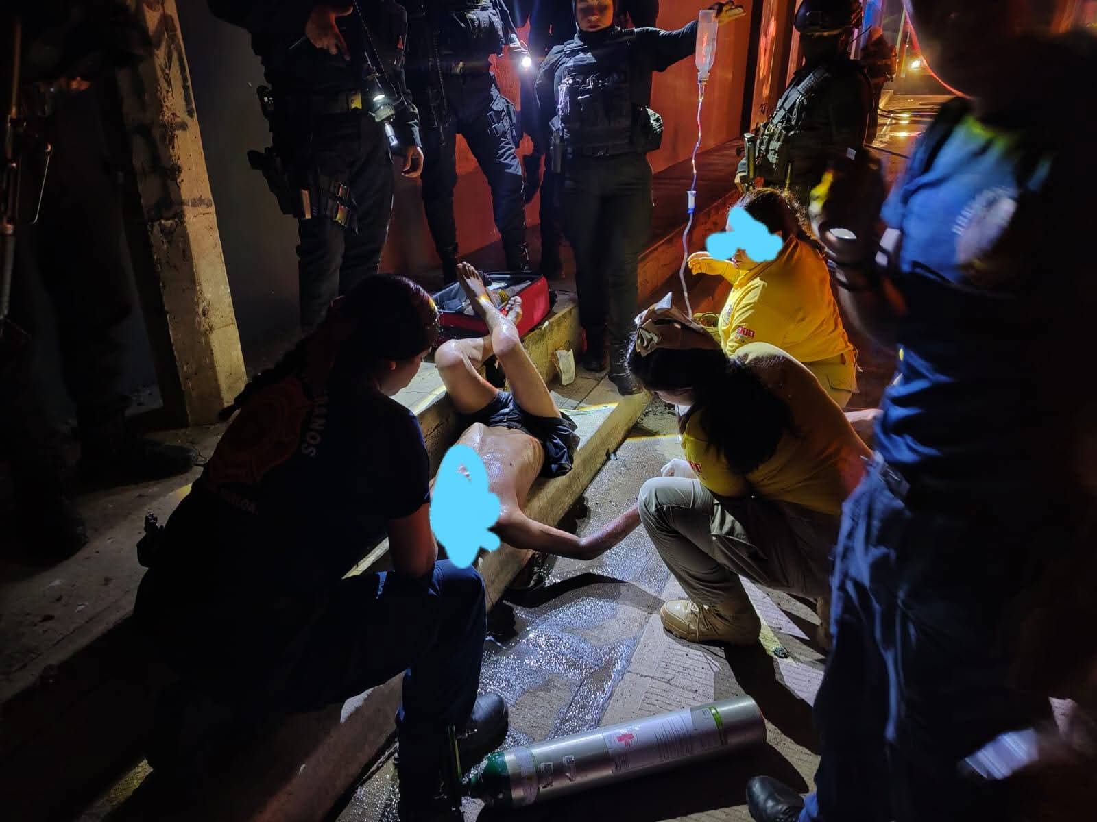 Incendio en una casa de Rincón de Urías, Mazatlán