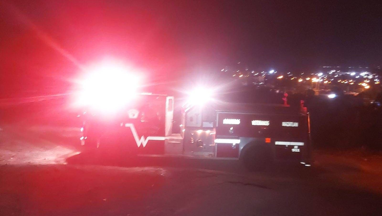 incendio en vivienda de mazatlan bomberos