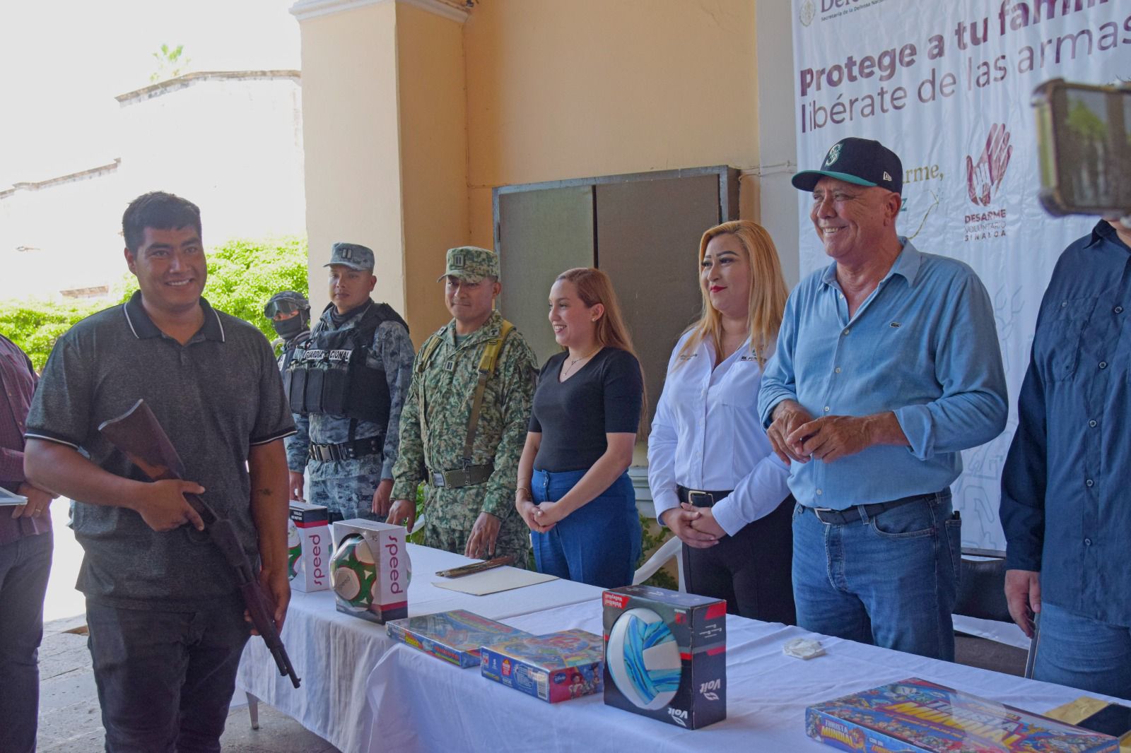 Inicia campaña de desarme voluntario en El Fuerte