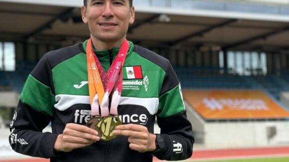 Javier Armenta cierra con tres medallas el Mundial de Trasplantados 2025 en Alemania