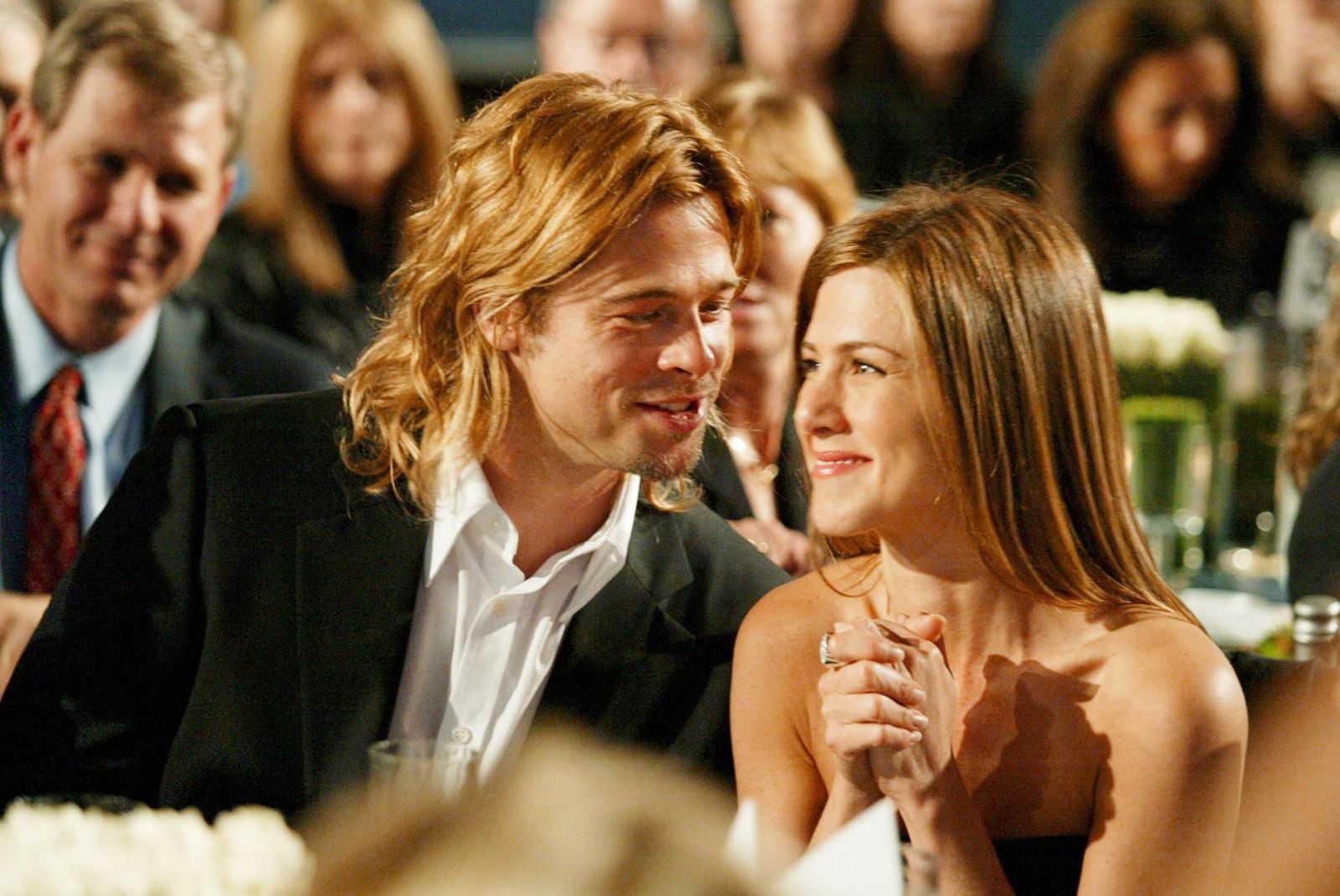 Jennifer Aniston y Brad Pitt