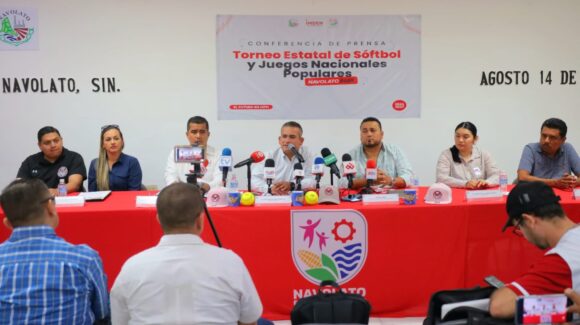 Navolato anuncia el Torneo Estatal de Softbol y la eliminatoria municipal de los Juegos Nacionales Populares 2025