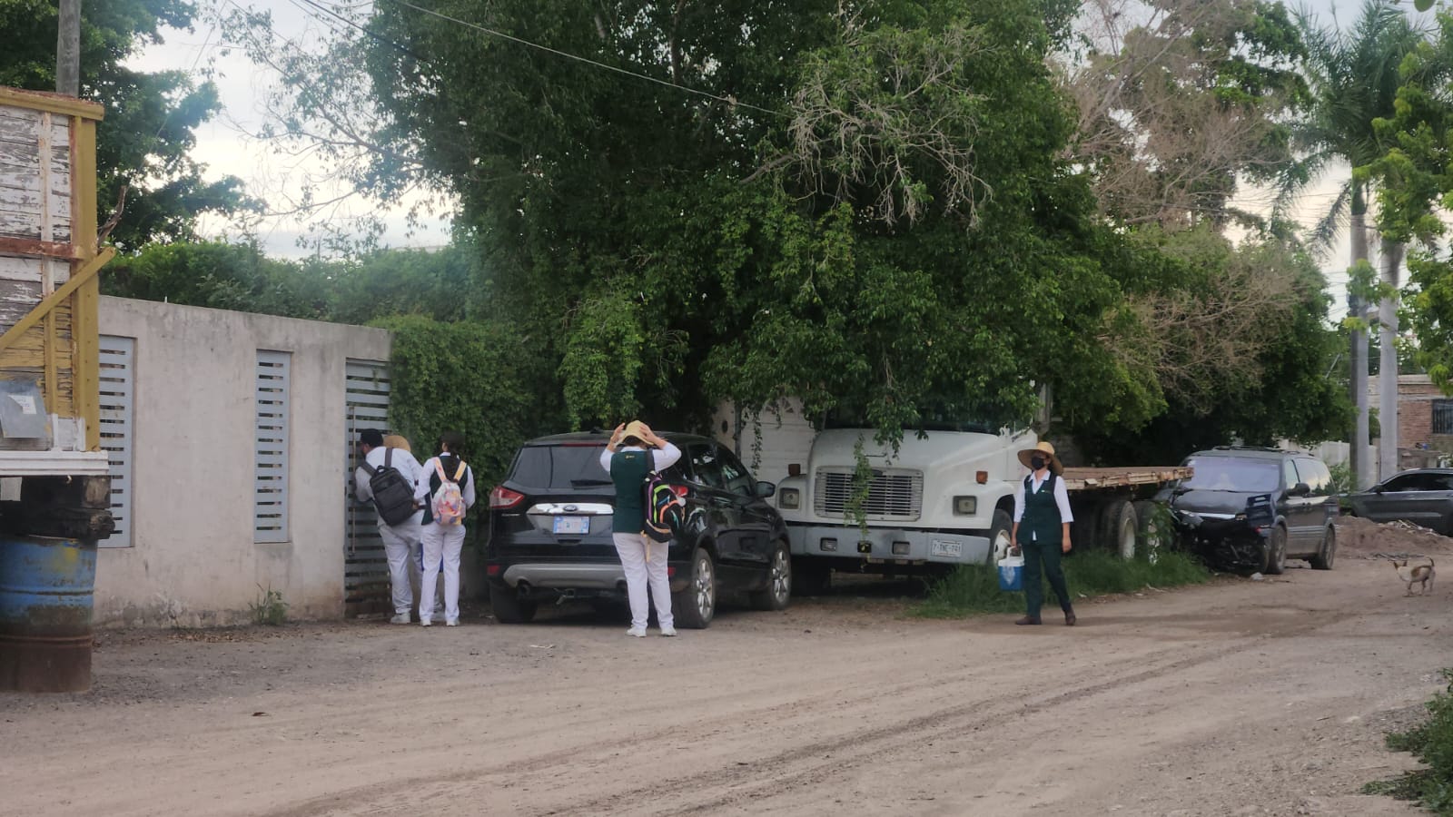Jornada de vacunación en Adolfo Ruiz Cortines, Guasave